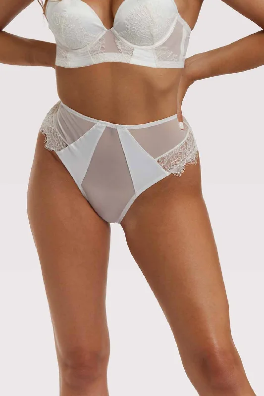 Melina Ivory Highwaist Brief