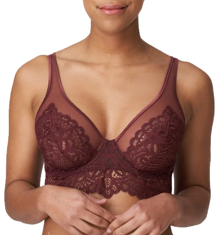 PrimaDonna Twist First Night Triangle Underwire Bra (0141886) - Merlot