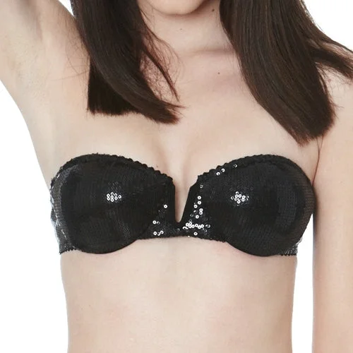 Strapless Sequin Bra