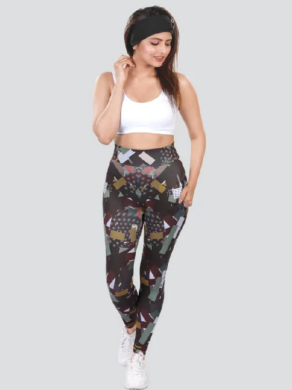 Dermawear DP-5025 Digitally Printed Active Pants