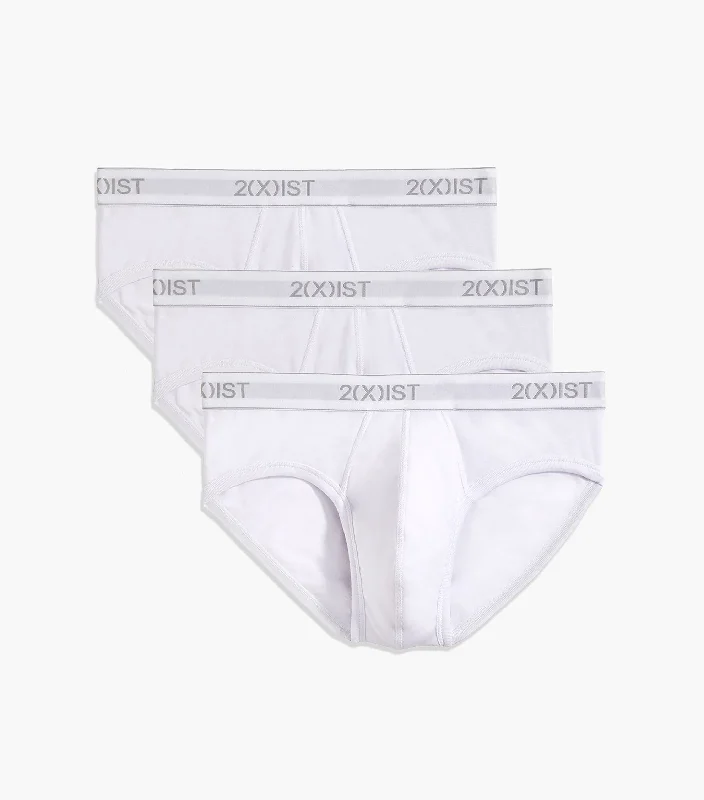 Essential Cotton No-Show Brief 3-Pack