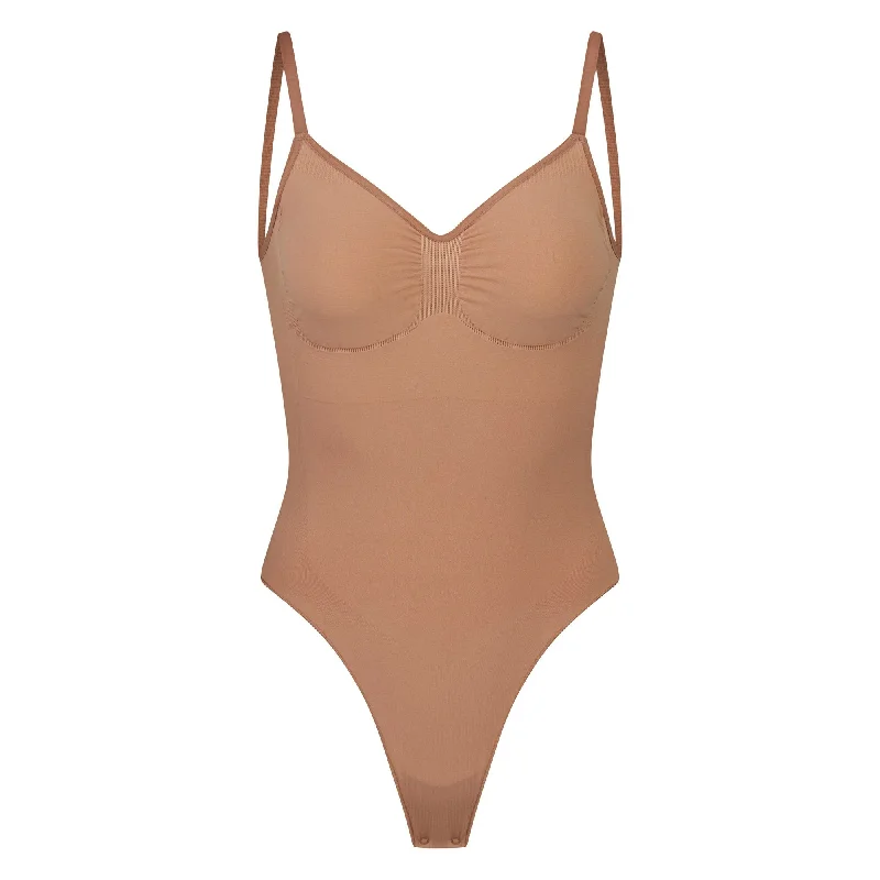 SEAMLESS SCULPT LOW BACK THONG BODYSUIT | SIENNA