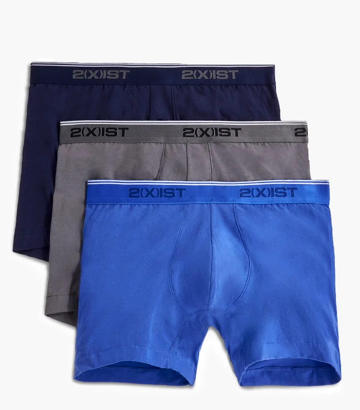 Cotton Stretch 6" Boxer Brief 3-Pack