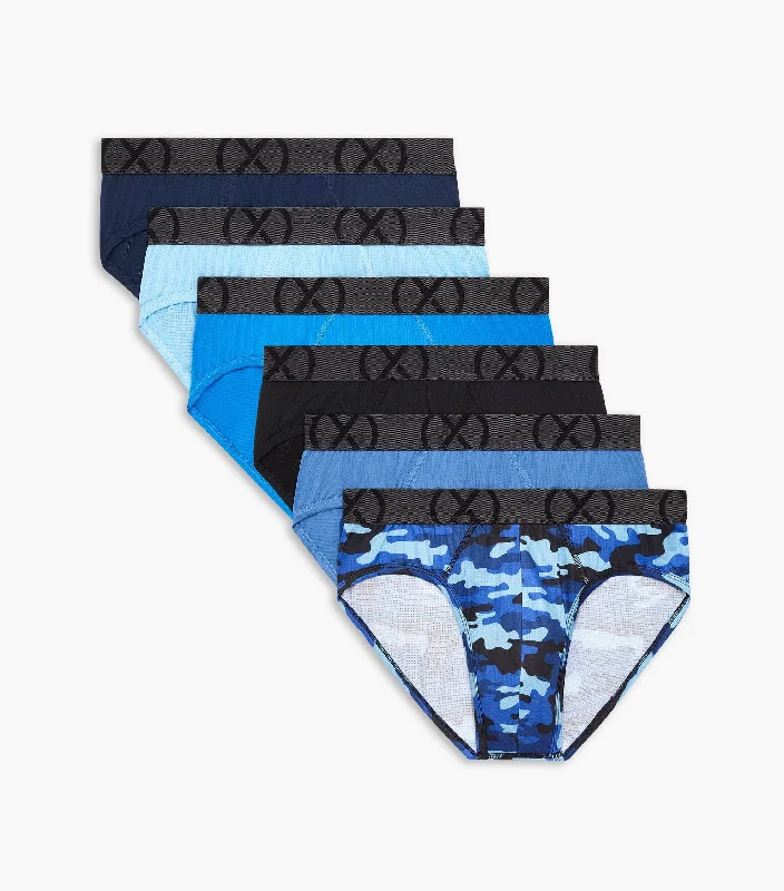 (X) Sport Mesh | No-Show Brief 6-pack